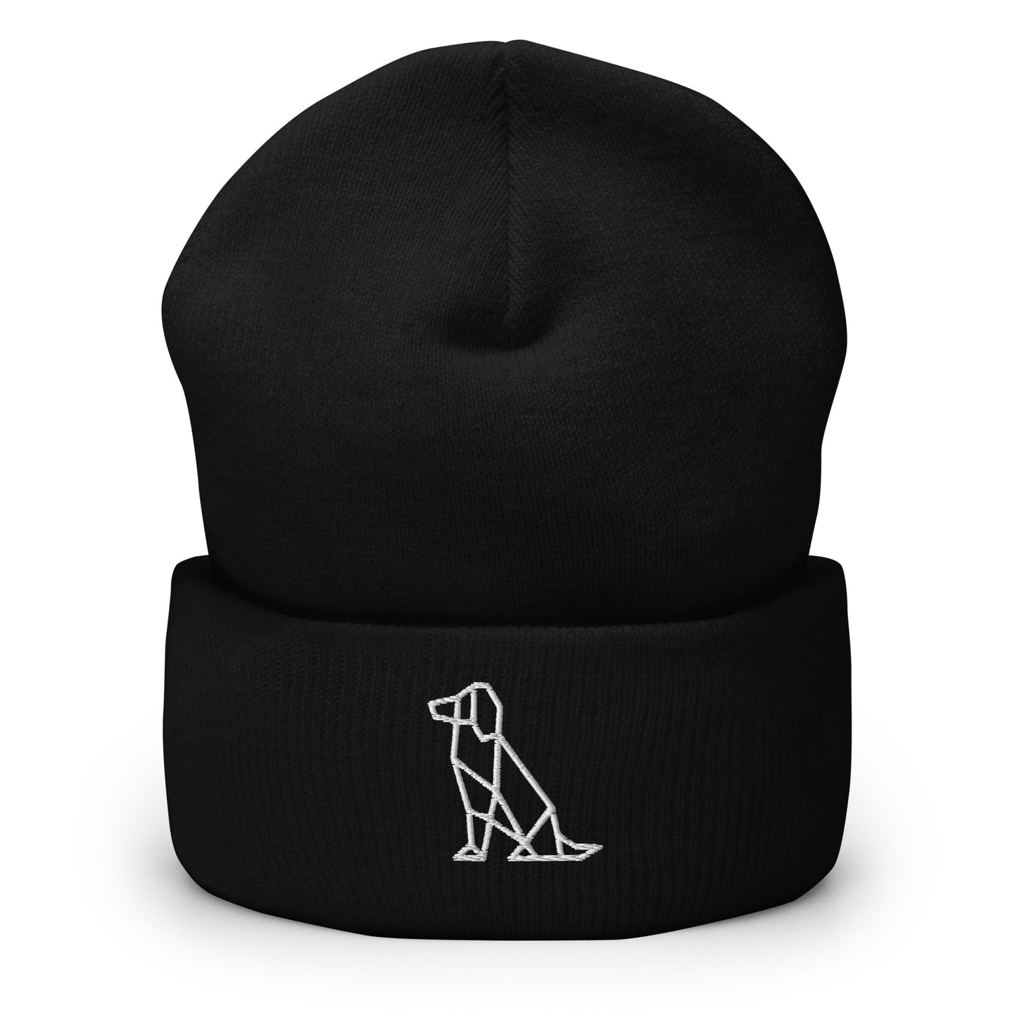 Origami Dog - Umgeschlagene Hunde Beanie