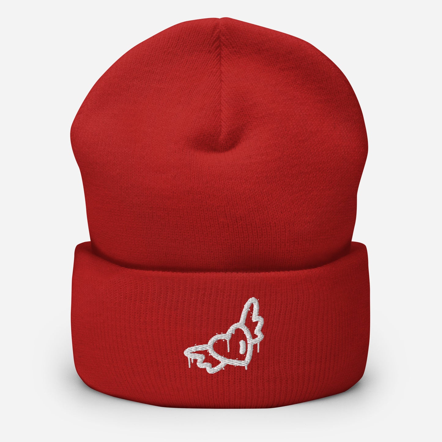 STREET ART PASSION - Umgeschlagene Beanie