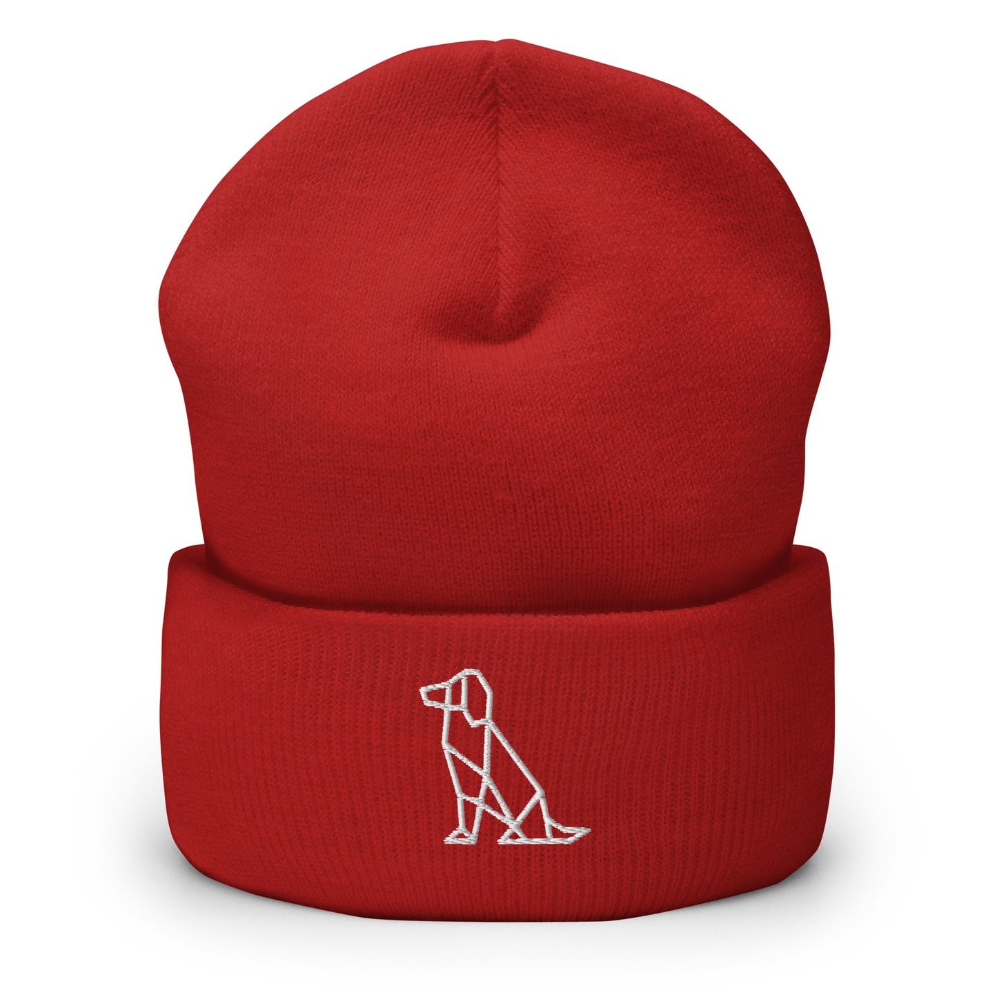 Origami Dog - Umgeschlagene Hunde Beanie