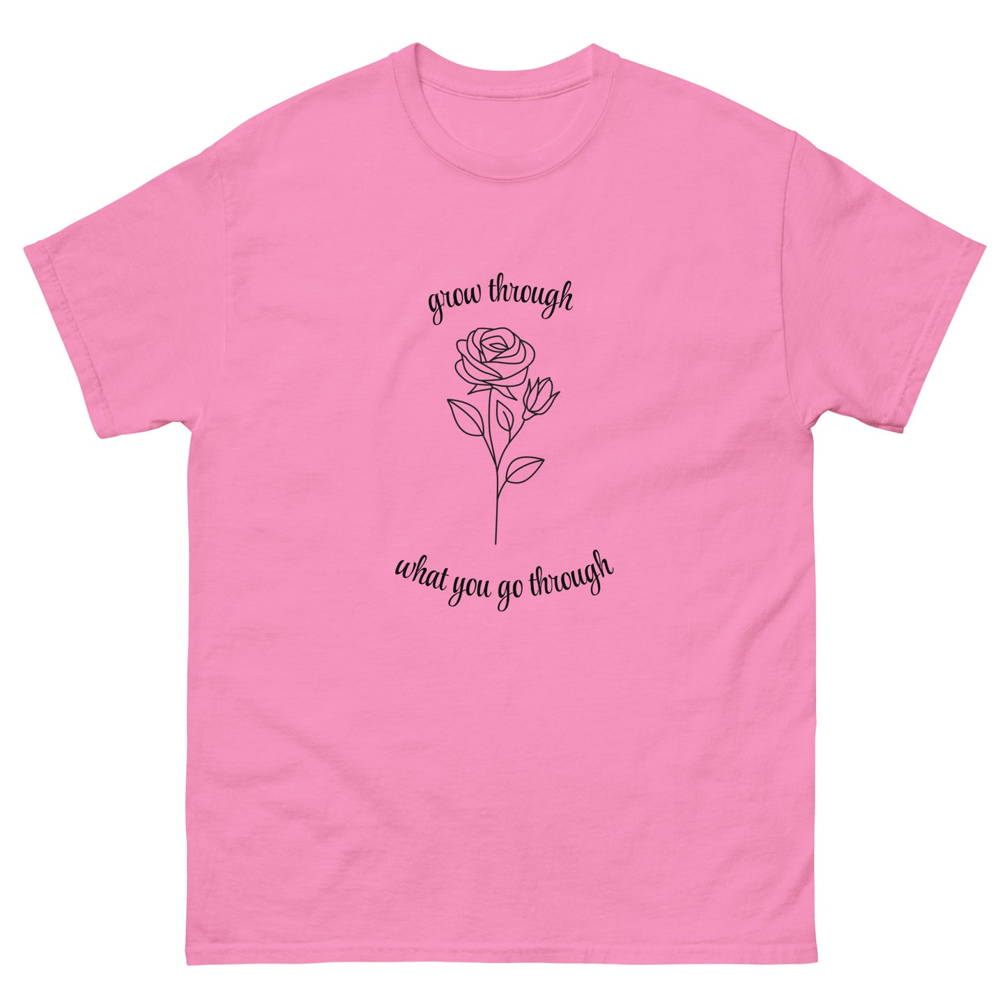 Rise & Grow - Klassisches Unisex T-Shirt