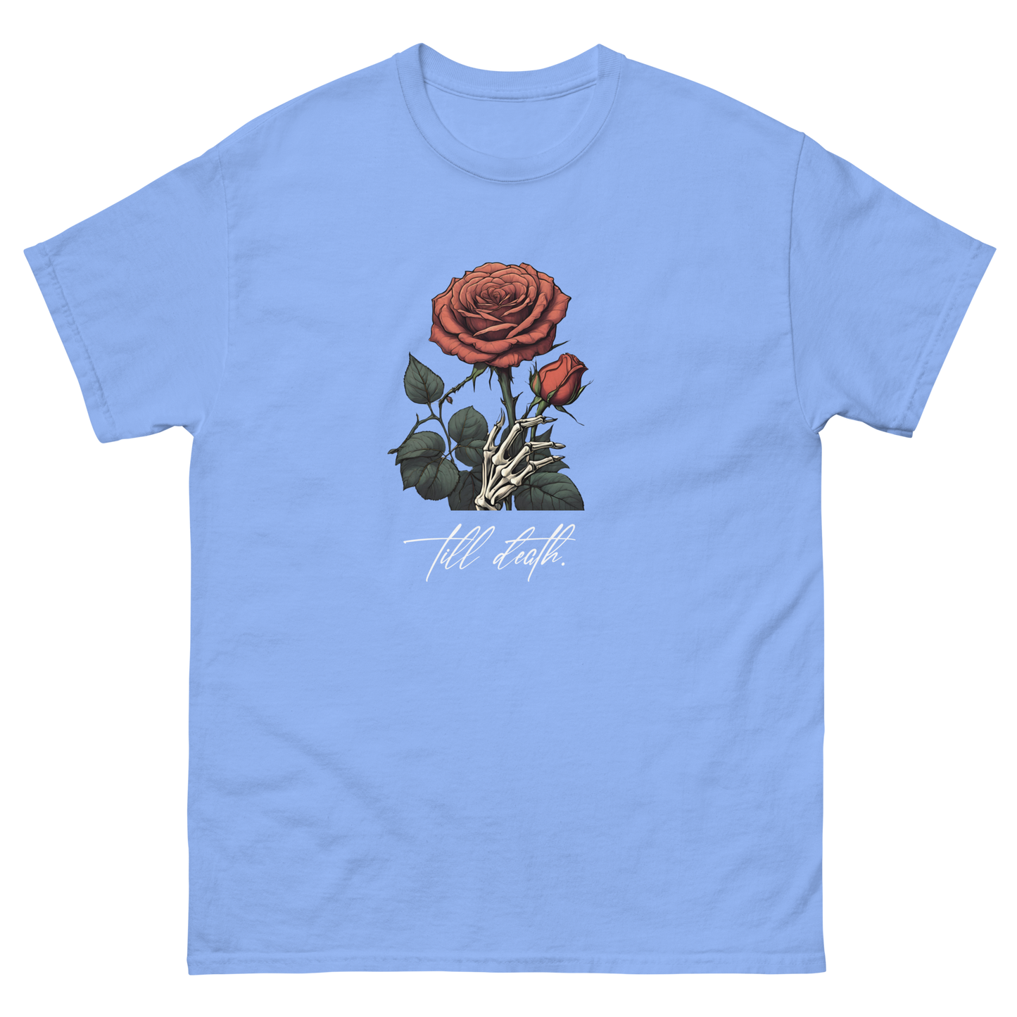 ...till death - roses - Klassisches Unisex T-Shirt