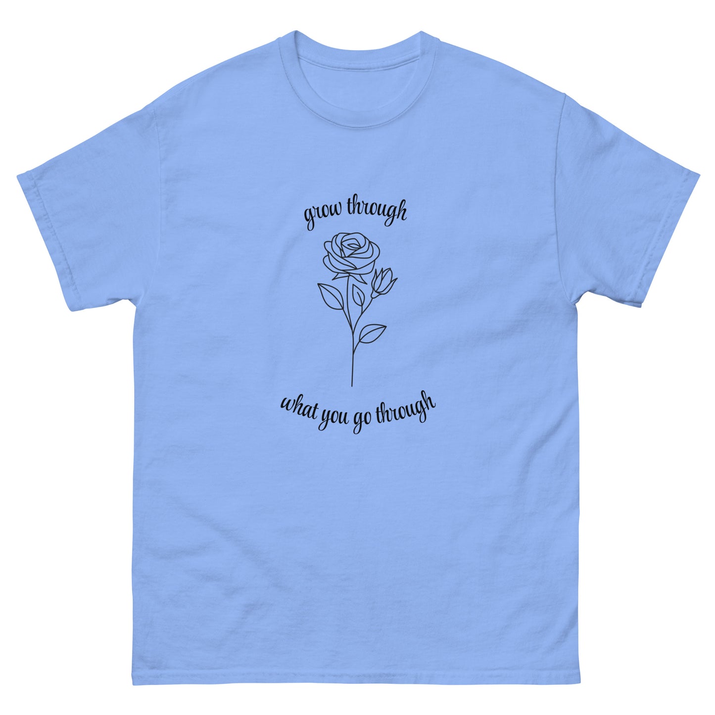 Rise & Grow - Klassisches Unisex T-Shirt