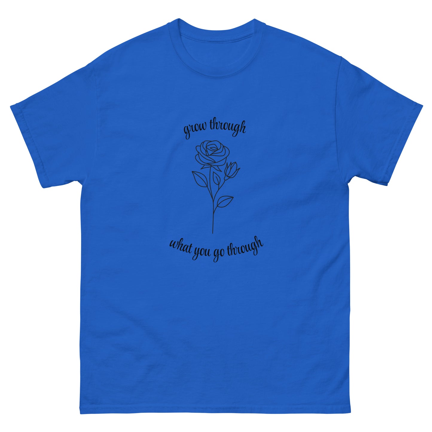 Rise & Grow - Klassisches Unisex T-Shirt