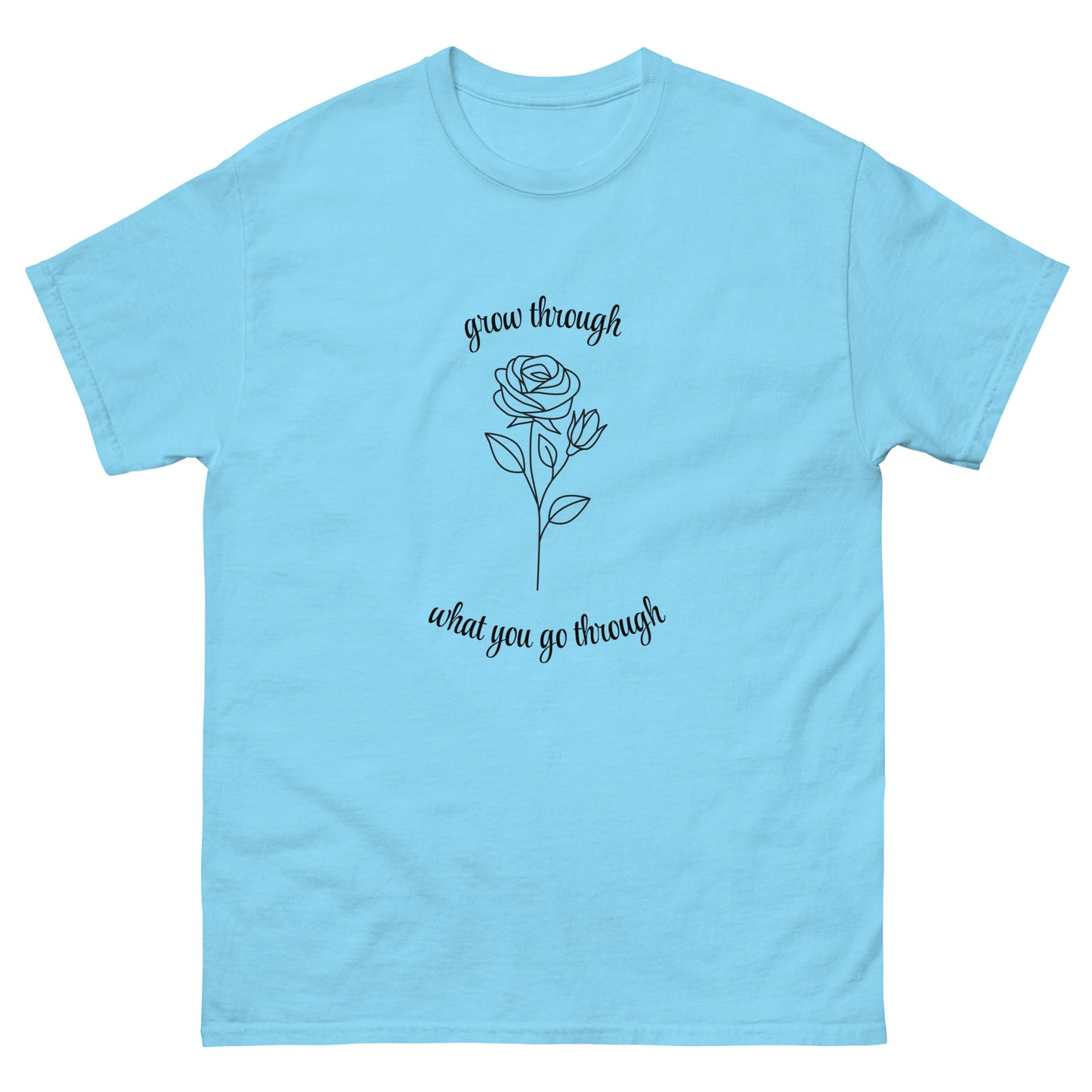 Rise & Grow - Klassisches Unisex T-Shirt