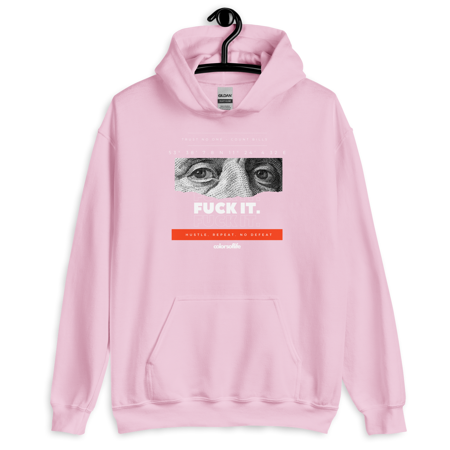 FUCK IT- COUNT BILLS Unisex-Kapuzenpullover