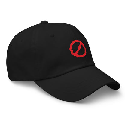 No Excuses – Red Strike DTF Edition Dad-Hat