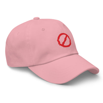 No Excuses – Red Strike DTF Edition Dad-Hat