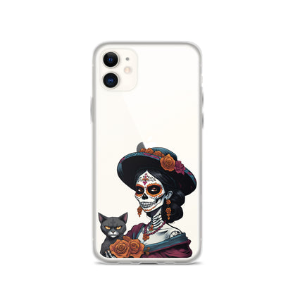 La Catrina Cat Lady - iPhone-Hülle