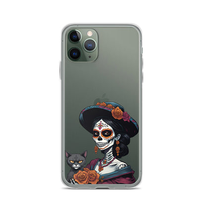 La Catrina Cat Lady - iPhone-Hülle