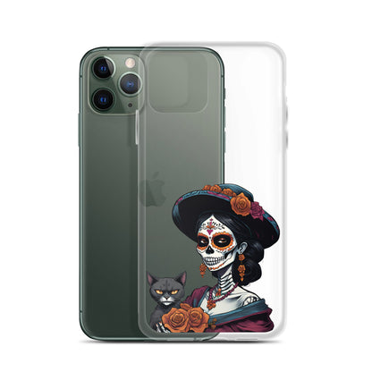 La Catrina Cat Lady - iPhone-Hülle