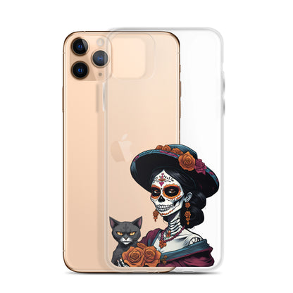 La Catrina Cat Lady - iPhone-Hülle