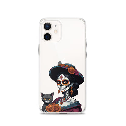 La Catrina Cat Lady - iPhone-Hülle