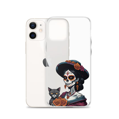 La Catrina Cat Lady - iPhone-Hülle