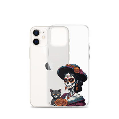 La Catrina Cat Lady - iPhone-Hülle