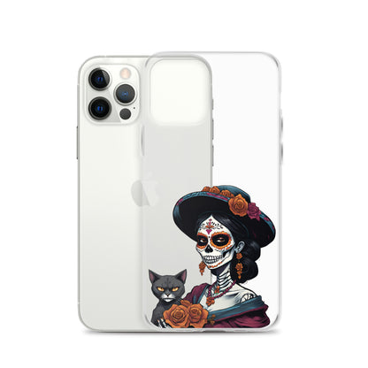 La Catrina Cat Lady - iPhone-Hülle