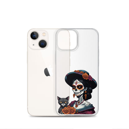 La Catrina Cat Lady - iPhone-Hülle