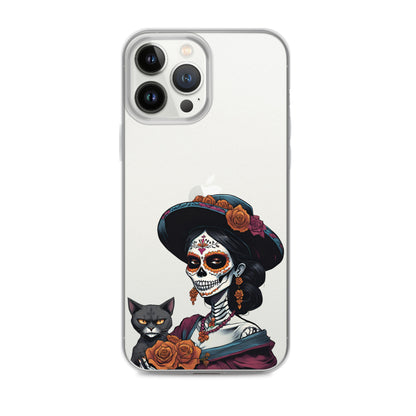 La Catrina Cat Lady - iPhone-Hülle