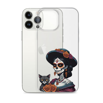 La Catrina Cat Lady - iPhone-Hülle