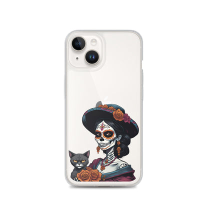 La Catrina Cat Lady - iPhone-Hülle