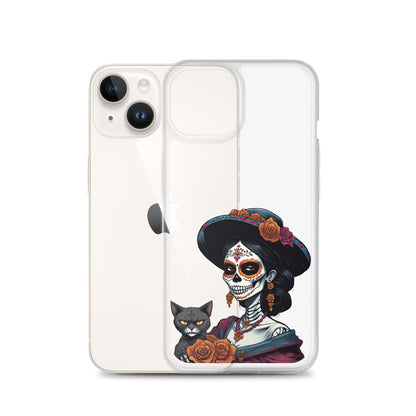 La Catrina Cat Lady - iPhone-Hülle