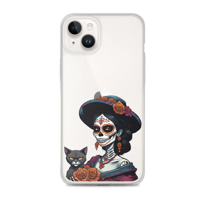 La Catrina Cat Lady - iPhone-Hülle