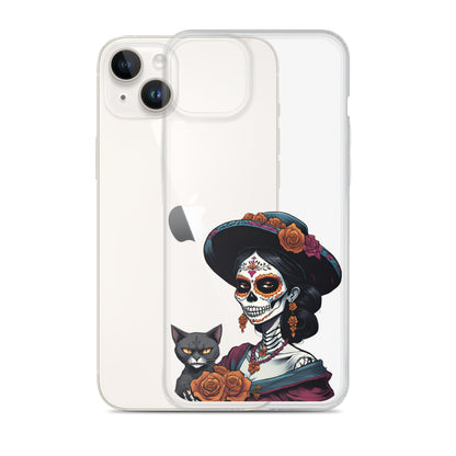 La Catrina Cat Lady - iPhone-Hülle