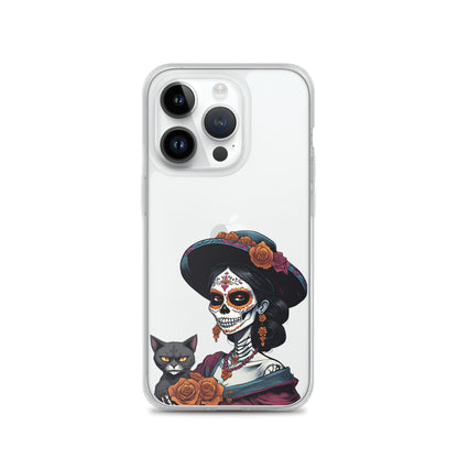 La Catrina Cat Lady - iPhone-Hülle