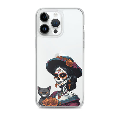 La Catrina Cat Lady - iPhone-Hülle
