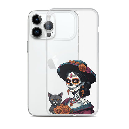La Catrina Cat Lady - iPhone-Hülle