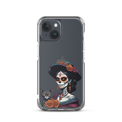 La Catrina Cat Lady - iPhone-Hülle