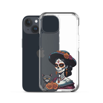 La Catrina Cat Lady - iPhone-Hülle