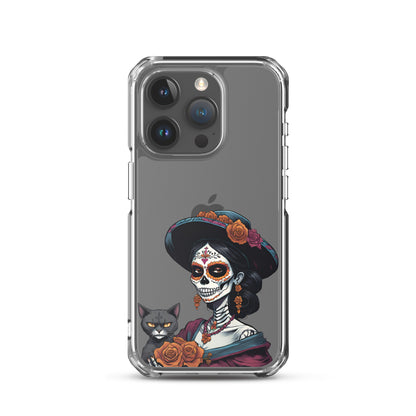 La Catrina Cat Lady - iPhone-Hülle