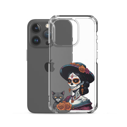 La Catrina Cat Lady - iPhone-Hülle