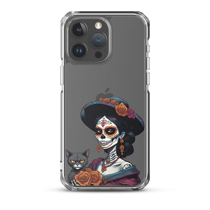 La Catrina Cat Lady - iPhone-Hülle