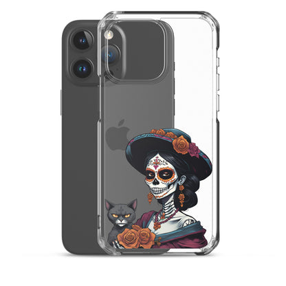 La Catrina Cat Lady - iPhone-Hülle