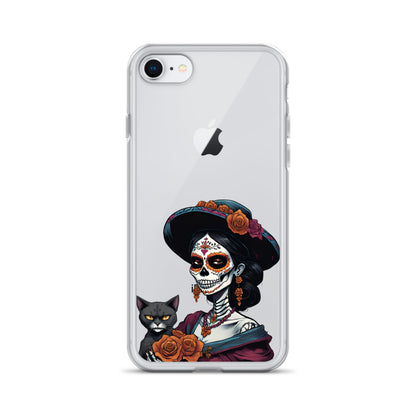 La Catrina Cat Lady - iPhone-Hülle
