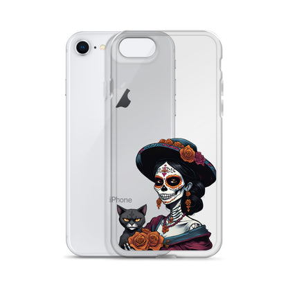 La Catrina Cat Lady - iPhone-Hülle