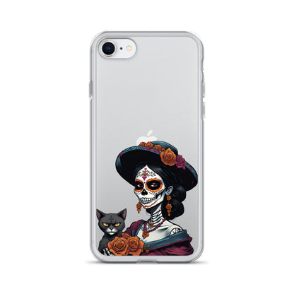 La Catrina Cat Lady - iPhone-Hülle