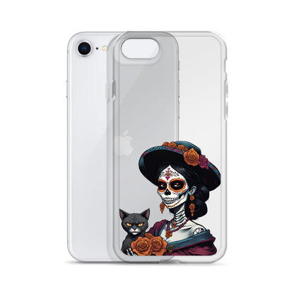 La Catrina Cat Lady - iPhone-Hülle
