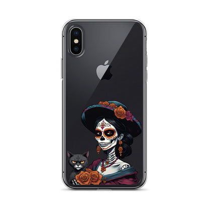 La Catrina Cat Lady - iPhone-Hülle