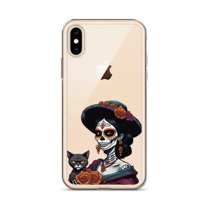 La Catrina Cat Lady - iPhone-Hülle