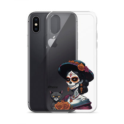 La Catrina Cat Lady - iPhone-Hülle