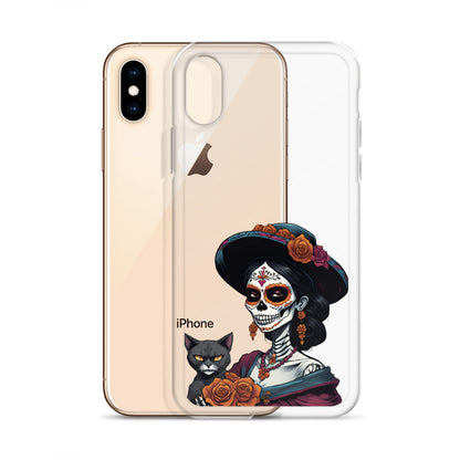 La Catrina Cat Lady - iPhone-Hülle