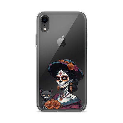 La Catrina Cat Lady - iPhone-Hülle