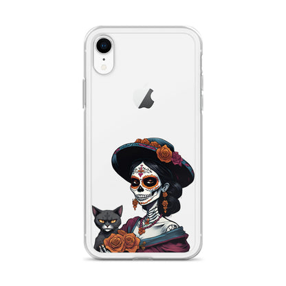 La Catrina Cat Lady - iPhone-Hülle