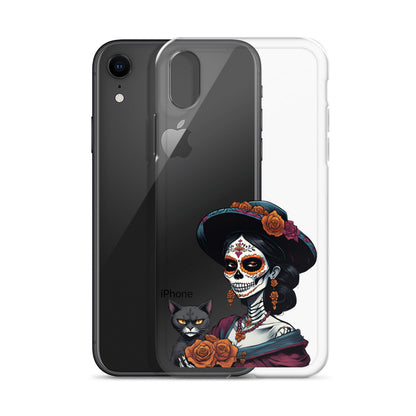 La Catrina Cat Lady - iPhone-Hülle