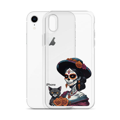 La Catrina Cat Lady - iPhone-Hülle