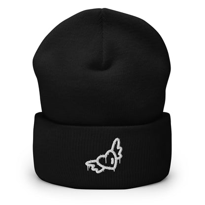 STREET ART PASSION - Umgeschlagene Beanie