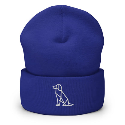 Origami Dog - Umgeschlagene Hunde Beanie