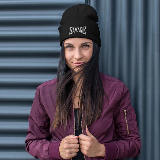 SAVAGE ! - Bestickte Beanie